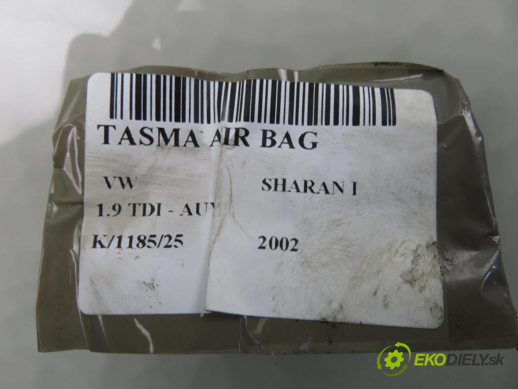VW SHARAN (7M8, 7M9, 7M6) MINIVAN 2002 85,00 1.9 TDI PD 115 - AUY 1896,00 PÁSKA: air BAG 1J0959654AP