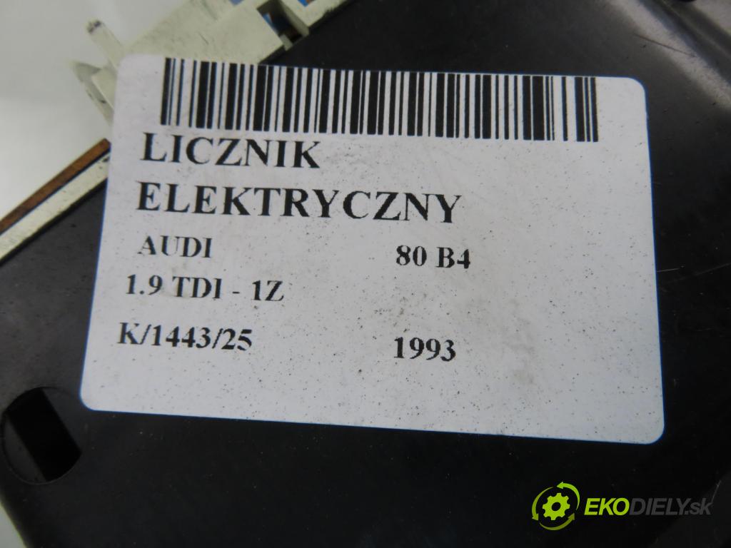 AUDI 80 (8C, B4) SEDAN 1993 66,00 1.9 TDI - 1Z 1896,00 Prístrojovka elektrický 8A0919035L
