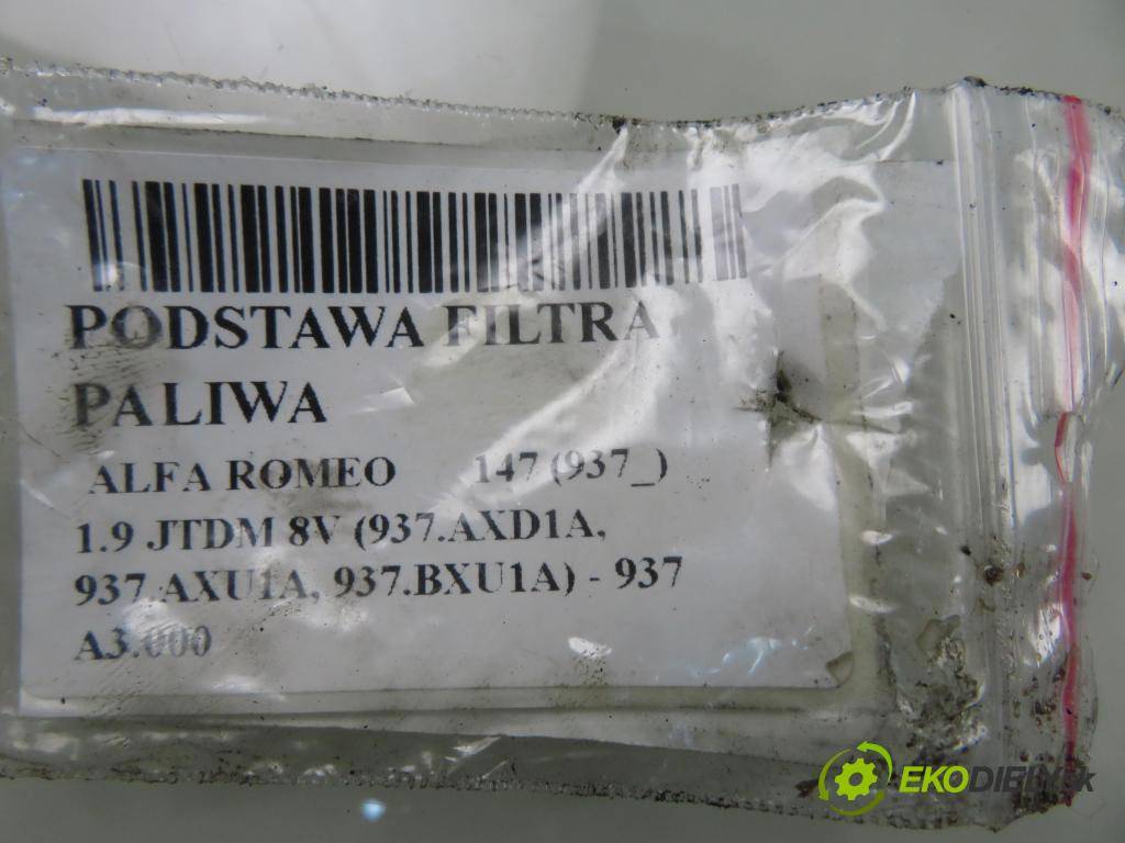 ALFA ROMEO 147 (937_) HB 2006 88,00 1.9 JTDM 8V (937.AXD1A, 937.AXU1A, 937.BXU1A) - 93 1910,00 Obal filtra paliva  (Obal palivového filtra)