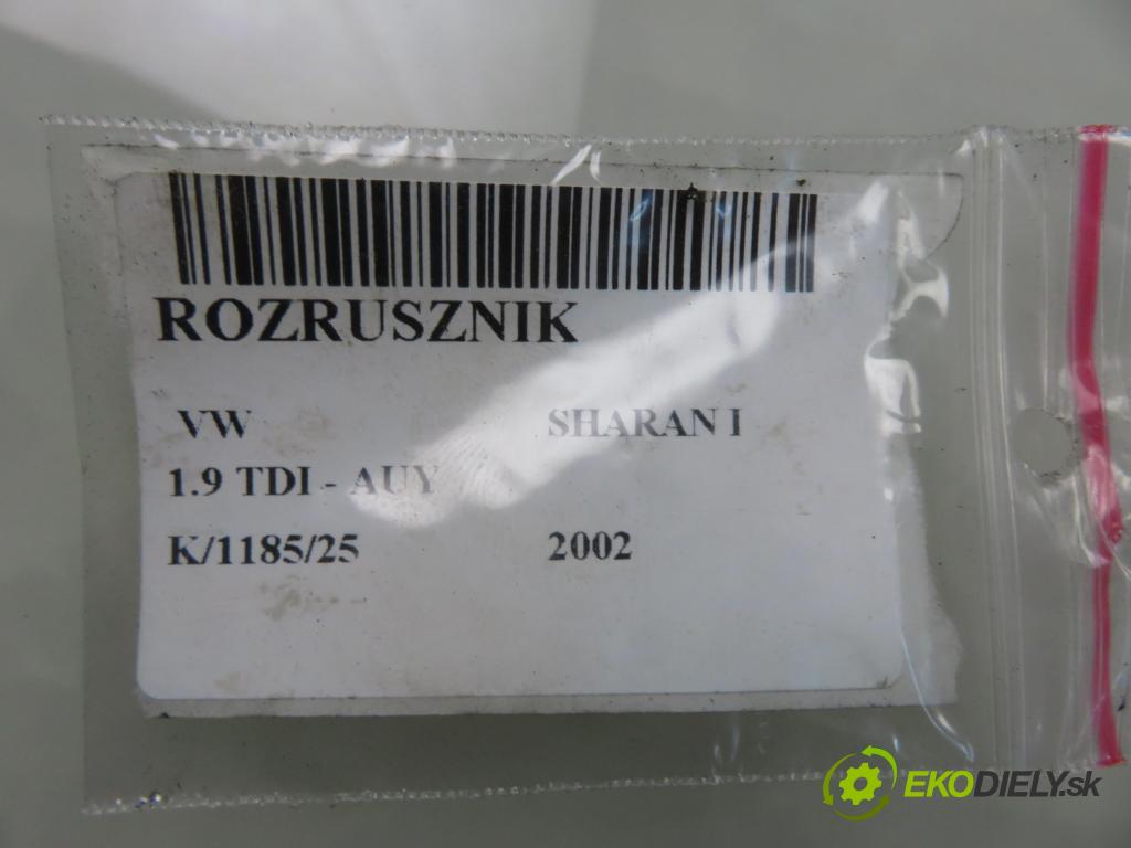 VW SHARAN (7M8, 7M9, 7M6) MINIVAN 2002 85,00 1.9 TDI PD 115 - AUY 1896,00 Štartér  (Štartér)