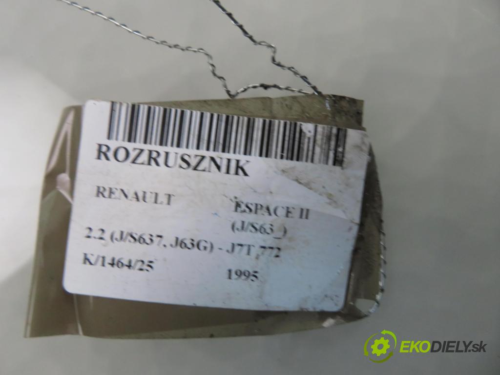 RENAULT ESPACE II (J/S63_) MINIVAN 1995 79,00 2.2 108 - J7T 772 2165,00 Štartér D9E851 (Štartér)