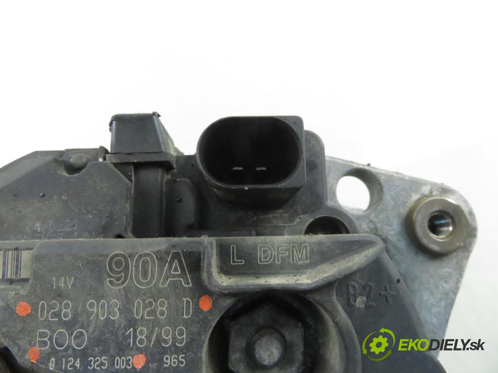 VW GOLF IV (1J1) HB 2000 74,00 1.6 - AKL 1595,00 Alternátor 028903028D ; 0124325003 (Alternátor)