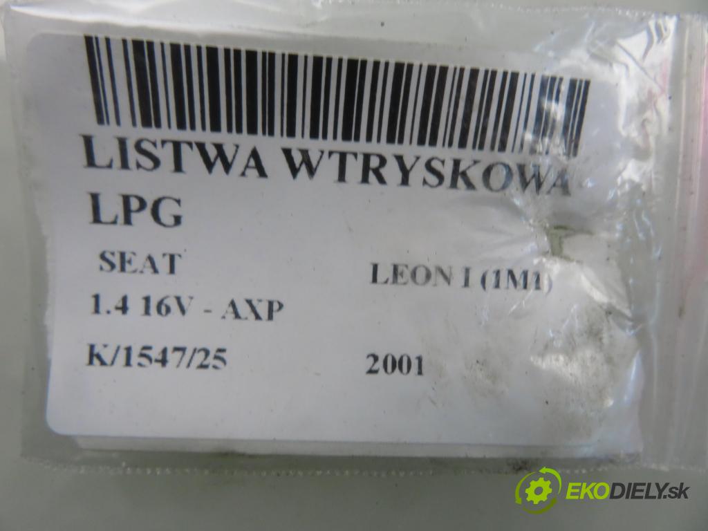 SEAT LEON (1M1) HB 2001 55,00 1.4 16V - AXP 1390,00 Lišta vstrekovacia LPG 110R006359