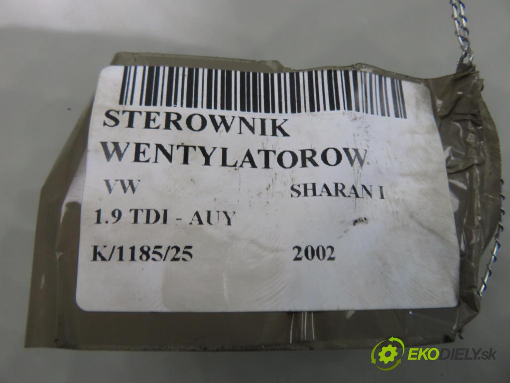 VW SHARAN (7M8, 7M9, 7M6) MINIVAN 2002 85,00 1.9 TDI PD 115 - AUY 1896,00 Riadiaca jednotka 7M5919506 ; YM218C616AA