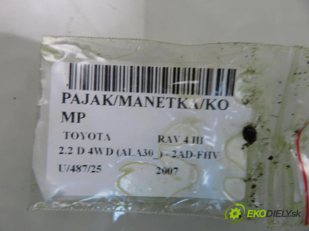 TOYOTA RAV 4 III (_A3_) SUV 2007 130,00 2.2 D 4WD 177 - 2AD-FHV 2231,00 páčka/prepínač 4210017F220