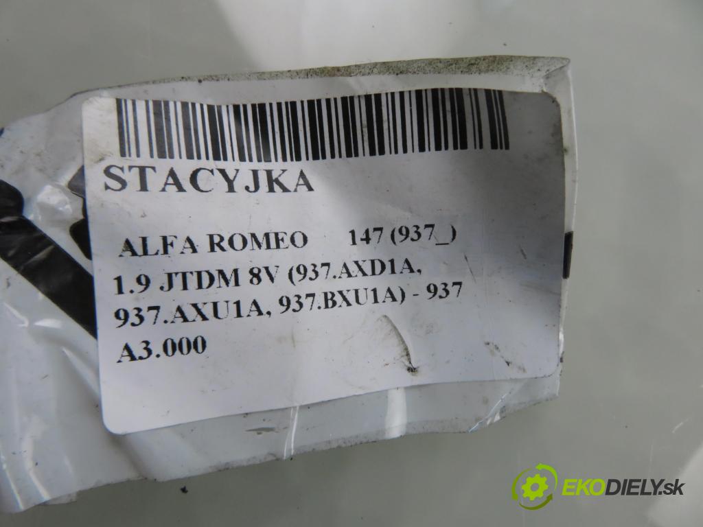ALFA ROMEO 147 (937_) HB 2006 88,00 1.9 JTDM 8V (937.AXD1A, 937.AXU1A, 937.BXU1A) - 93 1910,00 spinačka 05521B365 (Spínacia skrinka)
