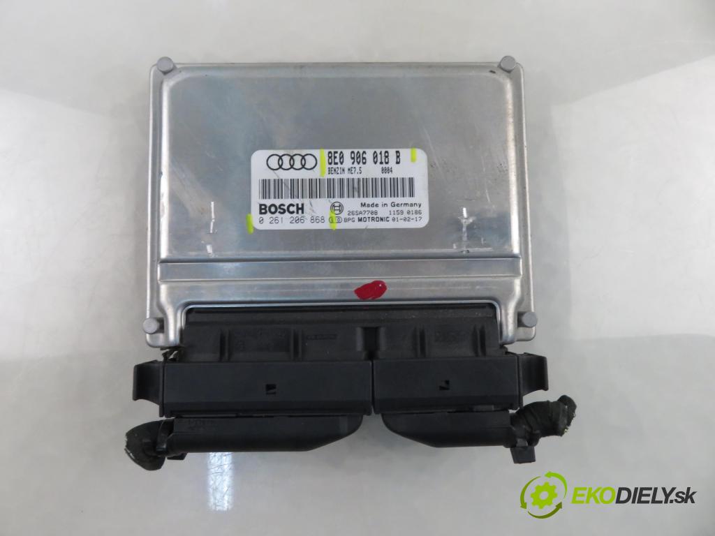 AUDI A4 (8E2, B6) SEDAN 2002 110,00 1.8 T - AVJ 1781,00 Riadiaca jednotka Motor 8E0906018B ; 0261206868
