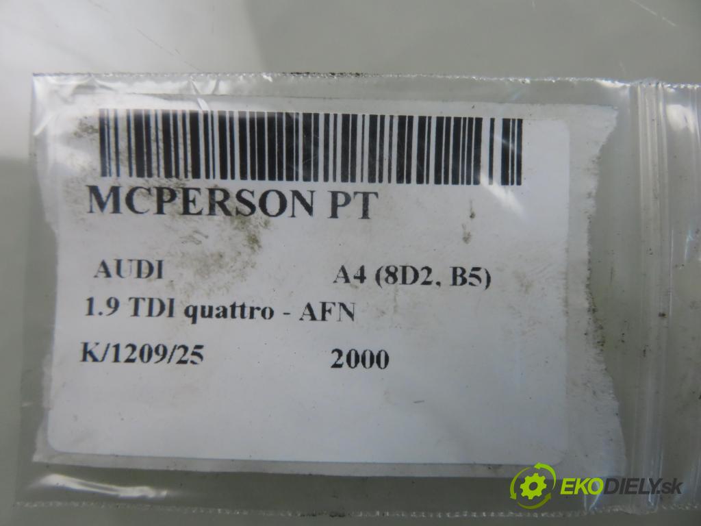 AUDI A4 (8D2, B5) SEDAN 2000 81,00 1.9 TDI quattro - AFN 1896,00 Uchytenie tlmiča 8A0512342F