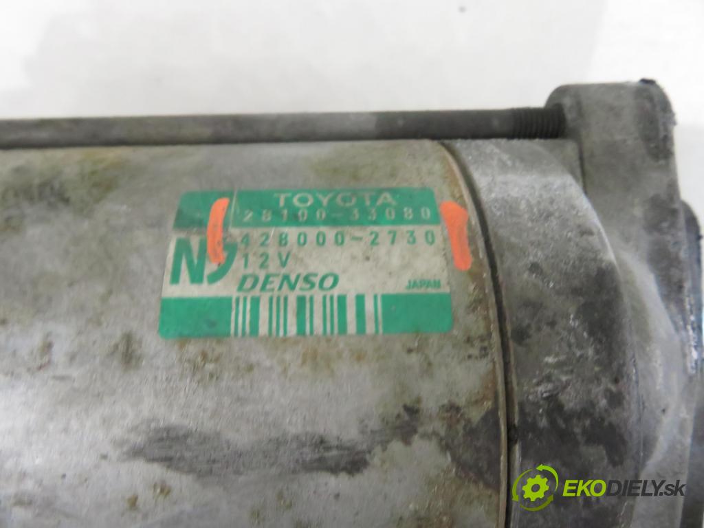 TOYOTA COROLLA kombi (_E12_) KOMBI 2005 0,00 1.4 D4-D (NDE120_) - 1ND-TV 1364,00 Štartér 4280002730 ; 2810033080 (Štartér)