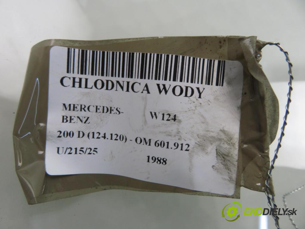 MERCEDES-BENZ Sedan (W124) SEDAN 1988 53,00 200 D (124.120) 72 - OM 601.912 1997,00 chladič vody