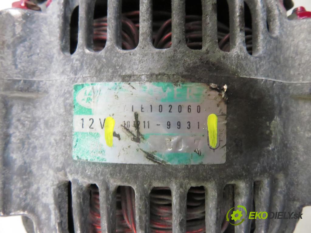 LAND ROVER FREELANDER (L314) SUV 2000 88,00 1.8 i 16V 4x4 - 18 K4F 1796,00 Alternátor 1012119931 (Alternátor)
