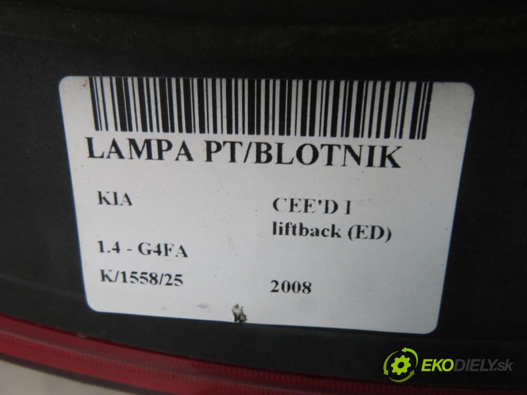 KIA CEE'D liftback (ED) HB 2008 80,00 1.4 16V 109 - G4FA 1396,00 Svetlo pravé zadné
