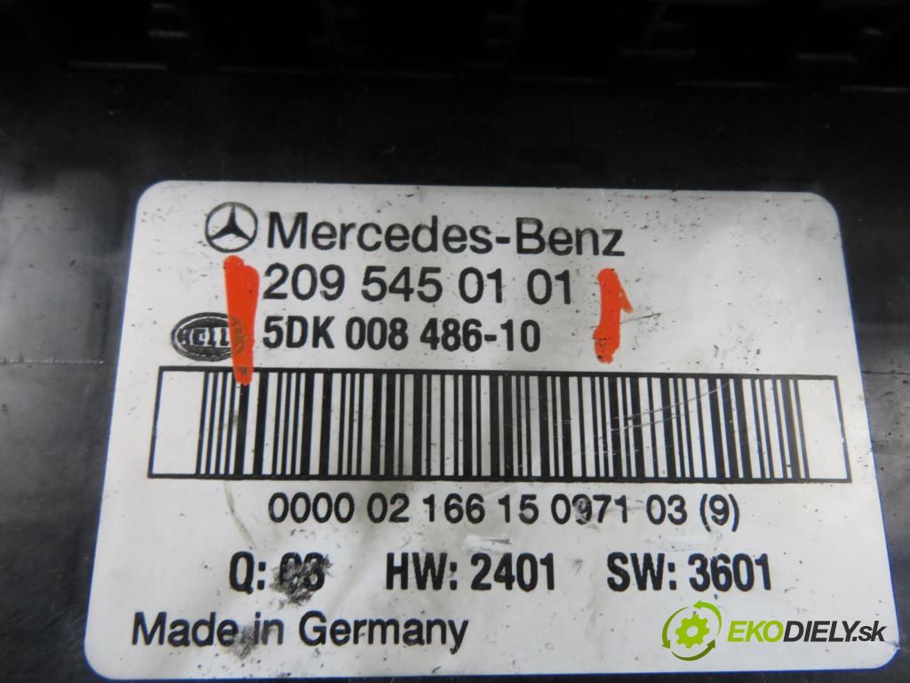 MERCEDES-BENZ KLASA C (W203) SEDAN 2003 85,00 C 200 CDI 116 - OM 611.962 2148,00 MODUL SAM 2095450101 ; 5DK00848610 ; 0295456732