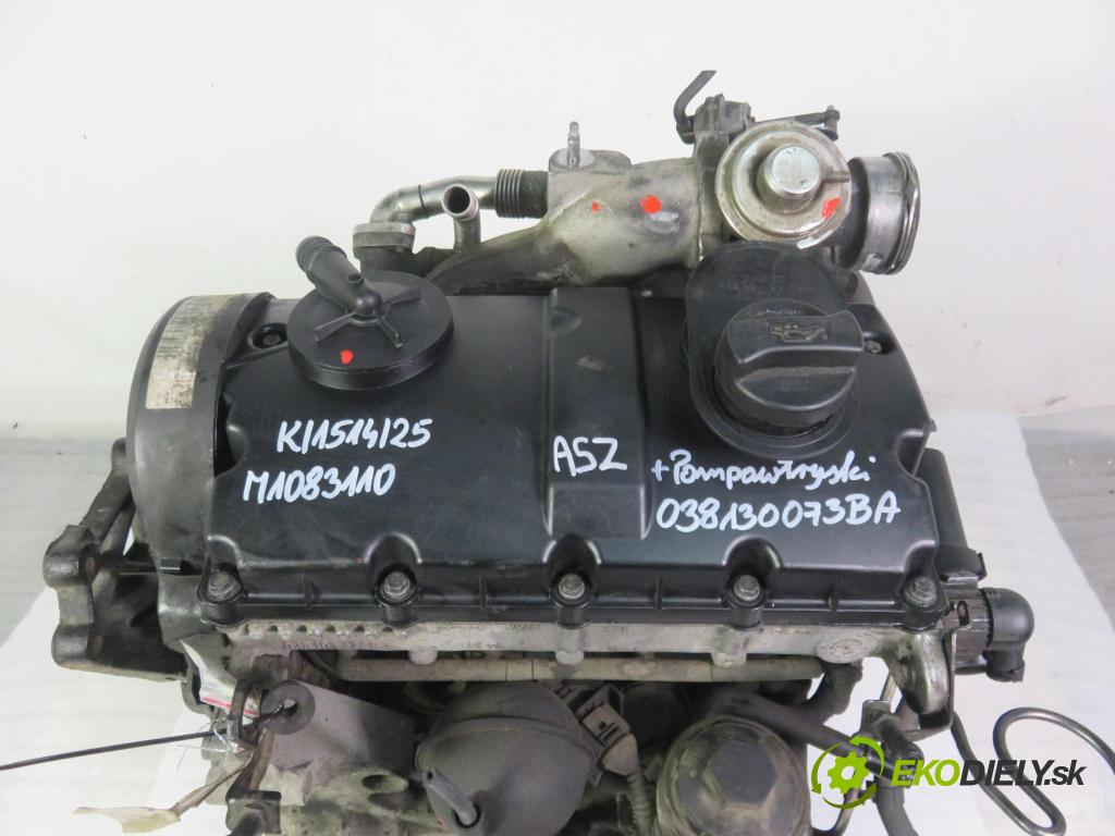 VW SHARAN (7M8, 7M9, 7M6) VAN 2003 96,00 1.9 TDI PD 130 - ASZ 1896,00 Motor DIESEL ASZ