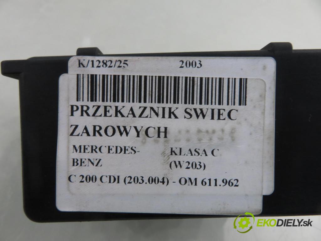 MERCEDES-BENZ KLASA C (W203) SEDAN 2003 85,00 C 200 CDI 116 - OM 611.962 2148,00 RELÉ: JÚN: