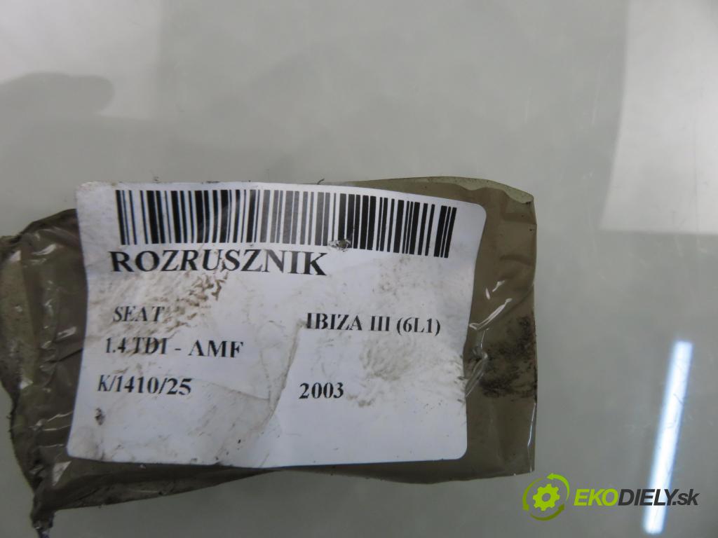 SEAT IBIZA III (6L1) HB 2003 55,00 1.4 TDI 75 - AMF 1422,00 Štartér 0001125042 (Štartér)