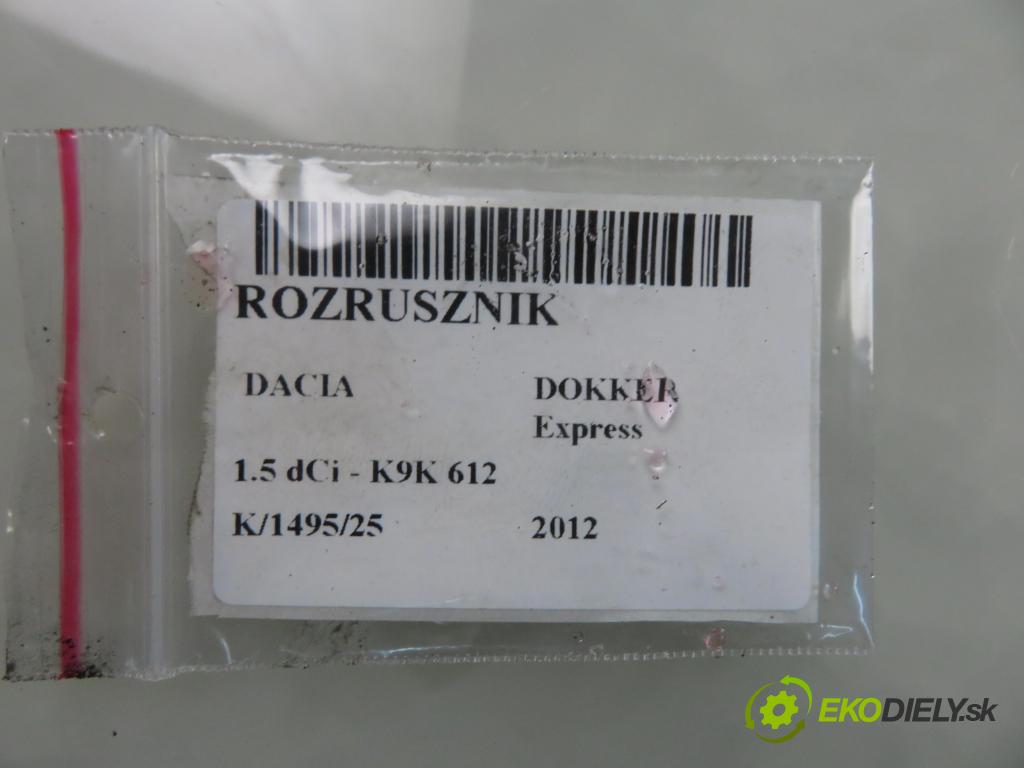 DACIA DOKKER Express FURGON 2012 0,00 1.5 dCi - K9K 612 1461,00 startér  (Startér)