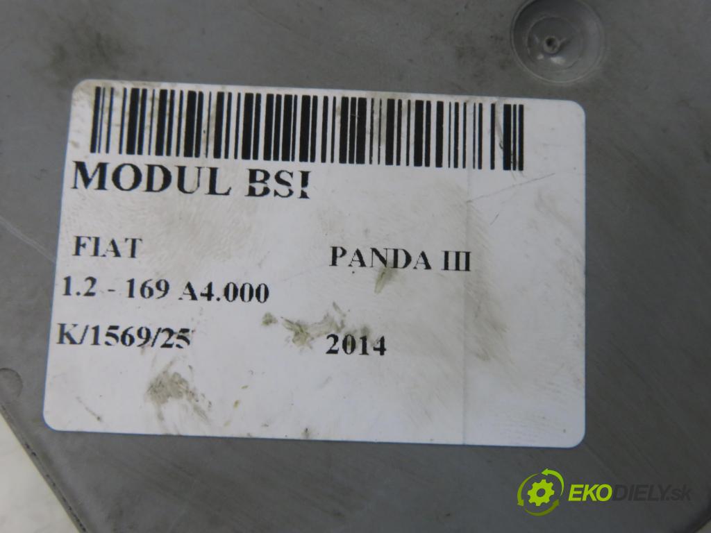 FIAT PANDA (312_, 319_) HB 2014 51,00 1.2 - 169 A4.000 1242,00 MODUL BSI 00519584720