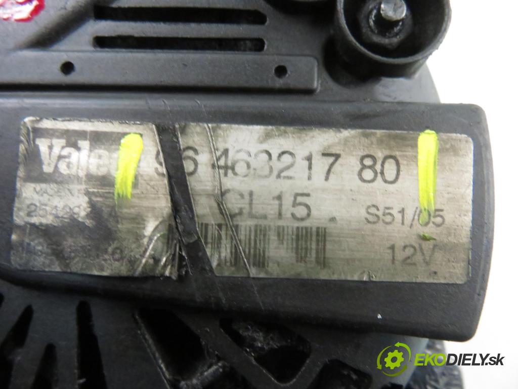 PEUGEOT PARTNER Skrzynia (5_, G_) FURGON 2005 66,00 2.0 HDi - RHY (DW10TD) 1997,00 Alternátor 9646321780 (Alternátor)