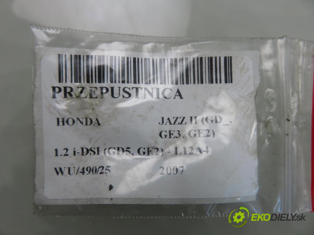 HONDA JAZZ II (GD_, GE3, GE2) HB 2007 57,00 1.2 i-DSI (GD5, GE2) - L12A4 1243,00 škrtíci klapka 0280750141 (Škrticí klapka)