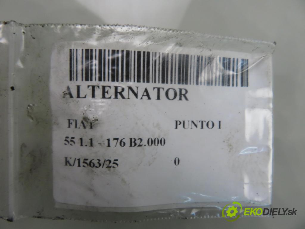 FIAT PANDA (169_) HB 2004 40,00 1.1 54 - 187 A1.000 1108,00 Alternátor 46843093 ; MS1022118220 (Alternátor)