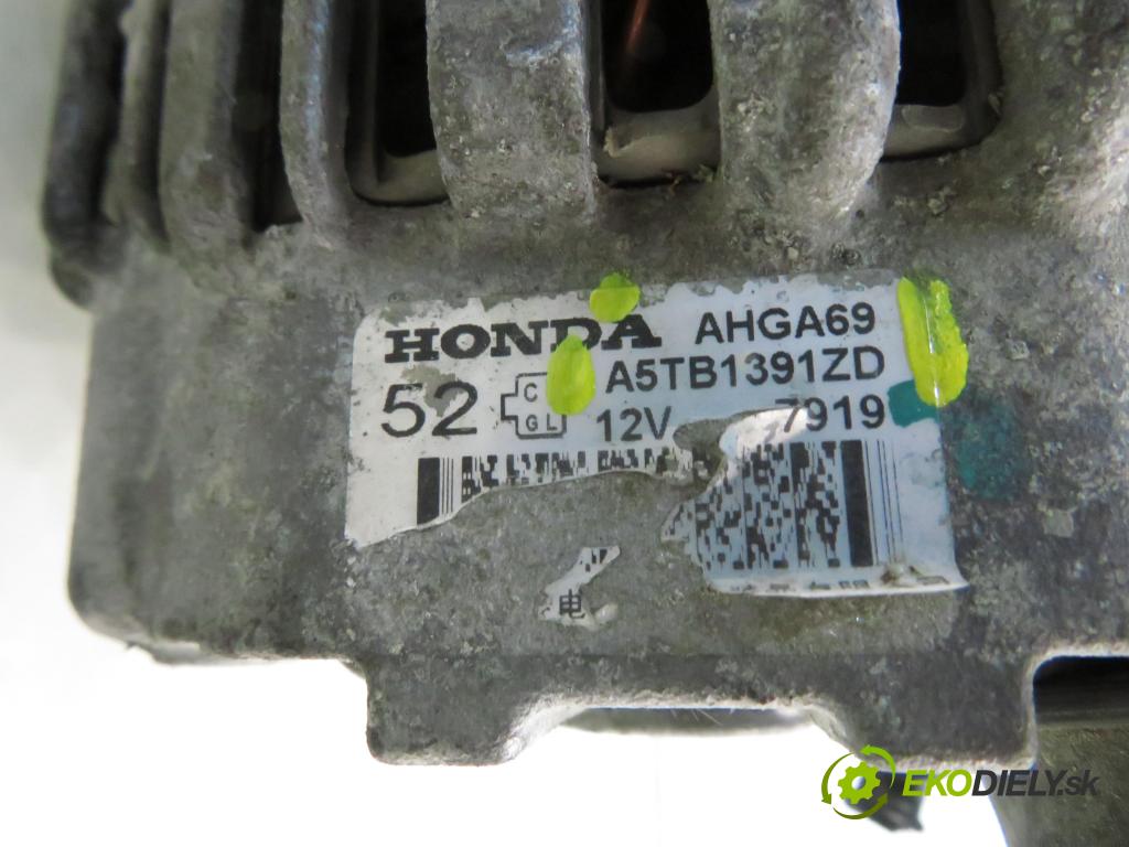 HONDA JAZZ II (GD_, GE3, GE2) HB 2007 57,00 1.2 i-DSI (GD5, GE2) - L12A4 1243,00 Alternátor A5TB1391ZD ; AHGA69 (Alternátor)
