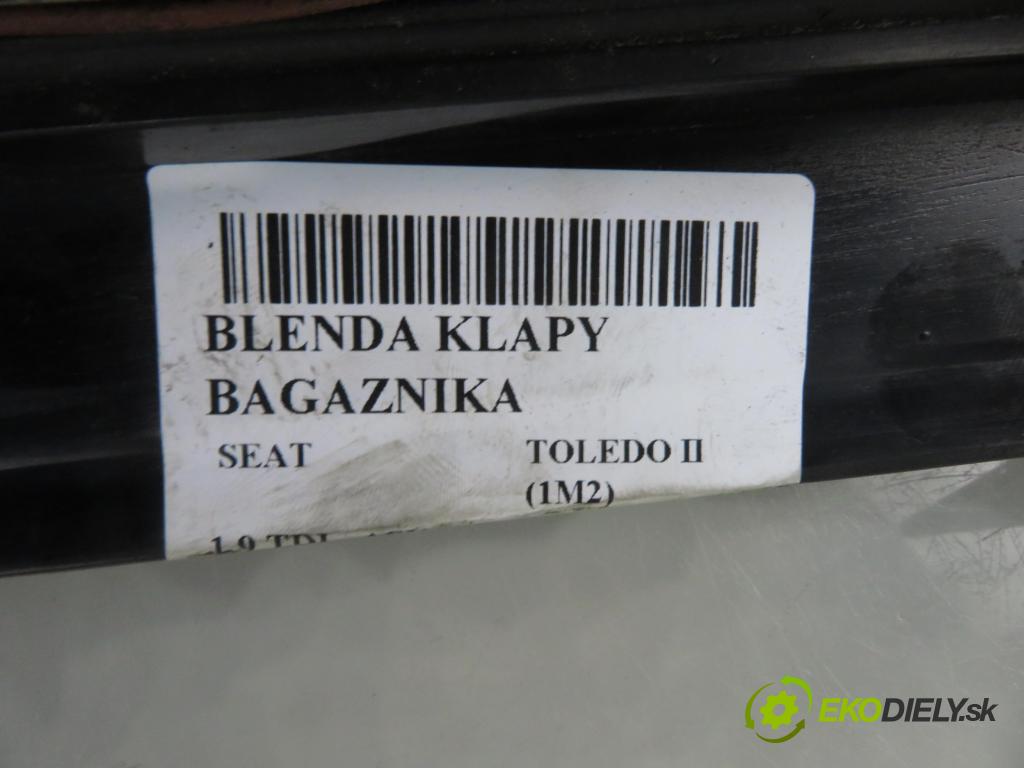 SEAT TOLEDO II (1M2) SEDAN 2000 81,00 1.9 TDI - ASV 1896,00 Zadné čelo dverí kufor 1M5945225C