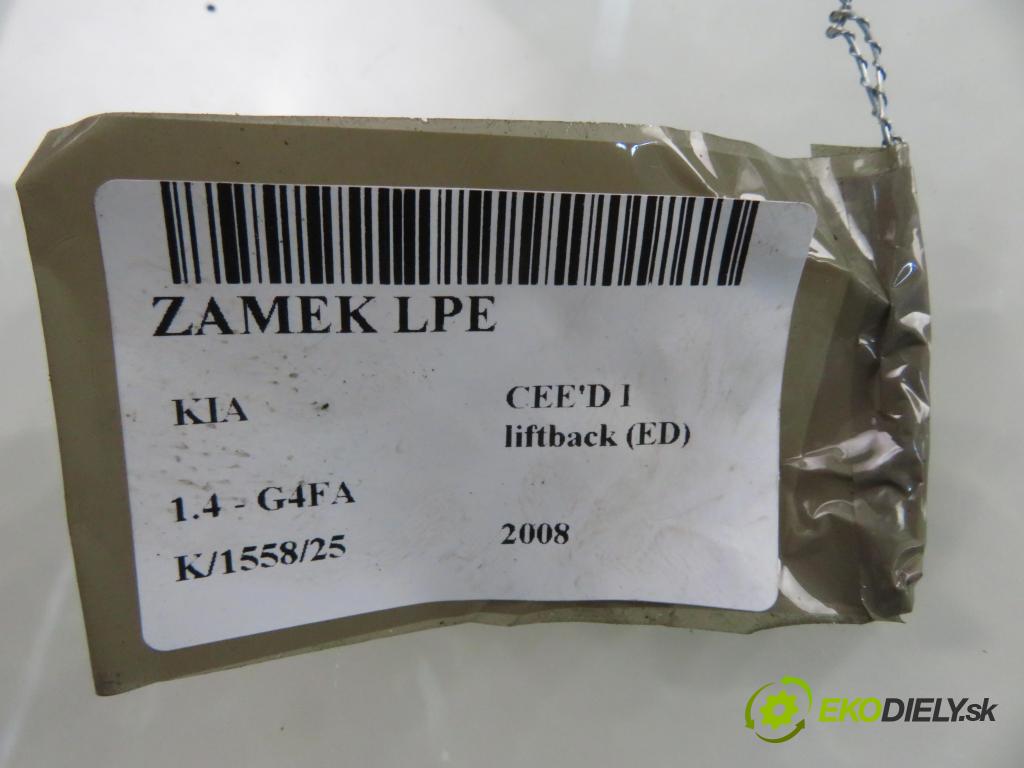 KIA CEE'D liftback (ED) HB 2008 80,00 1.4 16V 109 - G4FA 1396,00 zámok 