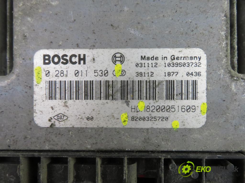 OPEL VIVARO A Skrzynia (X83) FURGON 2003 60,00 1.9 DI 80 - F9Q 762 1870,00 Riadiaca jednotka Motor 8200051609 ; 8200325720 ; 0281011530