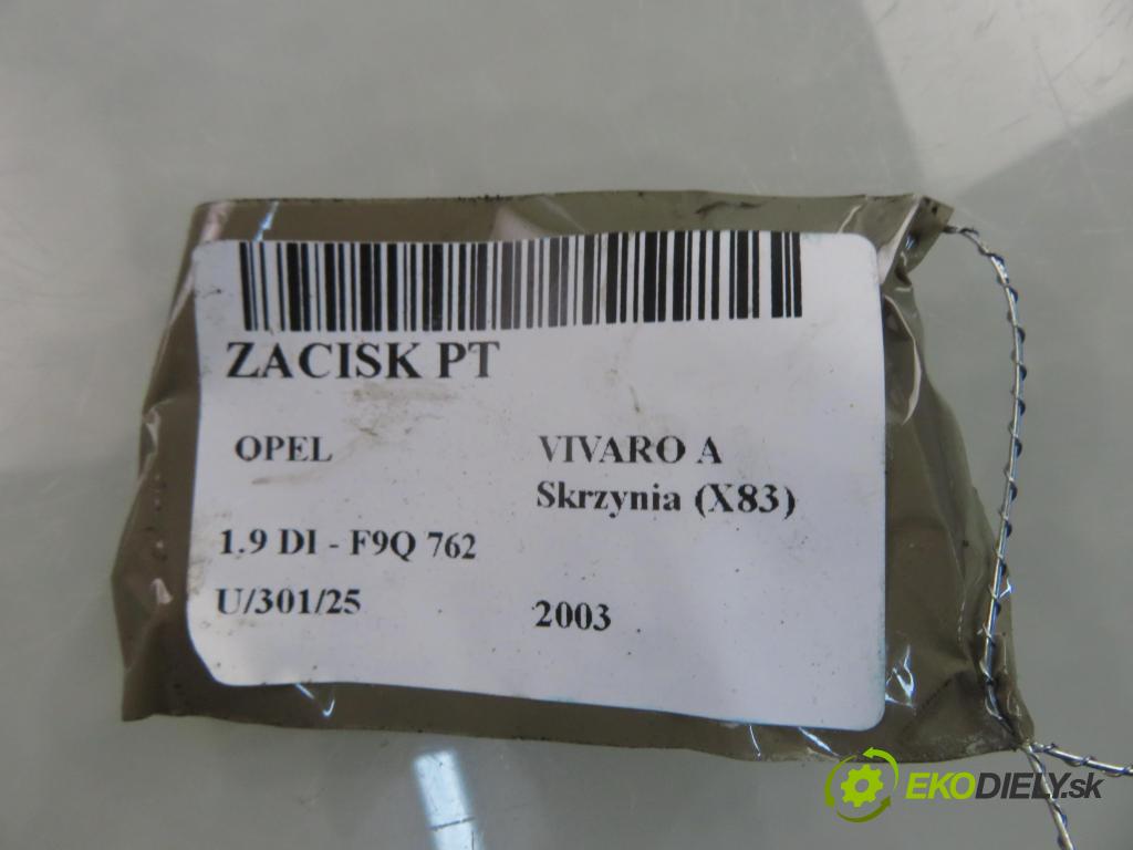 OPEL VIVARO A Skrzynia (X83) FURGON 2003 60,00 1.9 DI 80 - F9Q 762 1870,00 Brzdič strmeň pravé zadné 