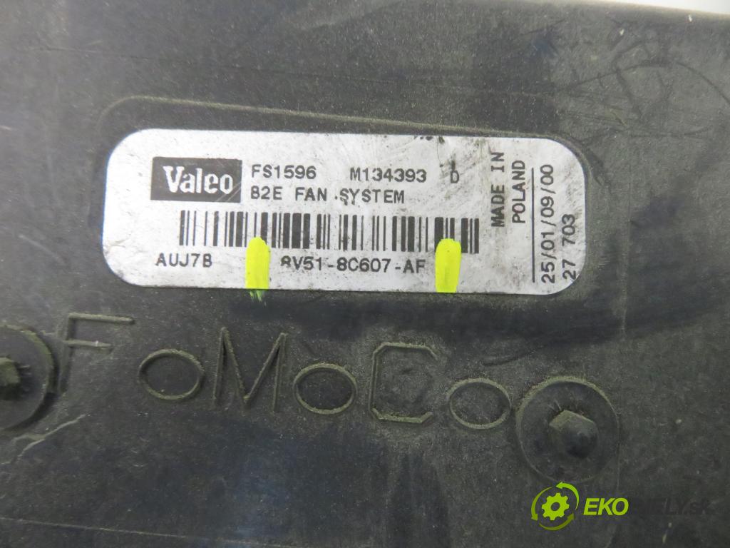 FORD FIESTA VI (CB1,CCN) HB 2009 44,00 1.25 - STJA 1242,00 Ventilátor chladič klíma/voda 8V518C607AF