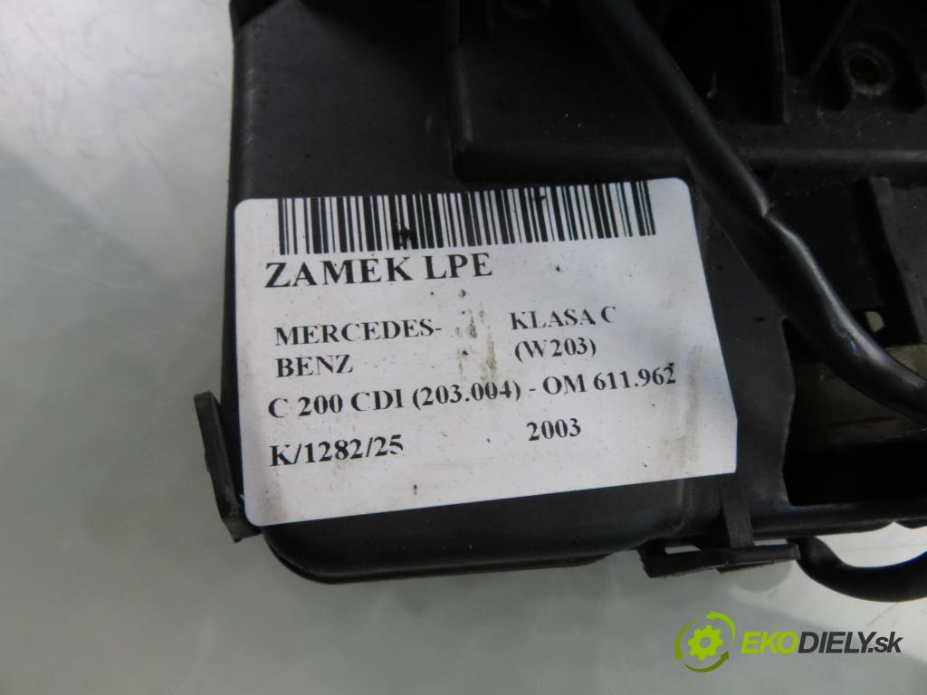 MERCEDES-BENZ KLASA C (W203) SEDAN 2003 85,00 C 200 CDI 116 - OM 611.962 2148,00 zámok