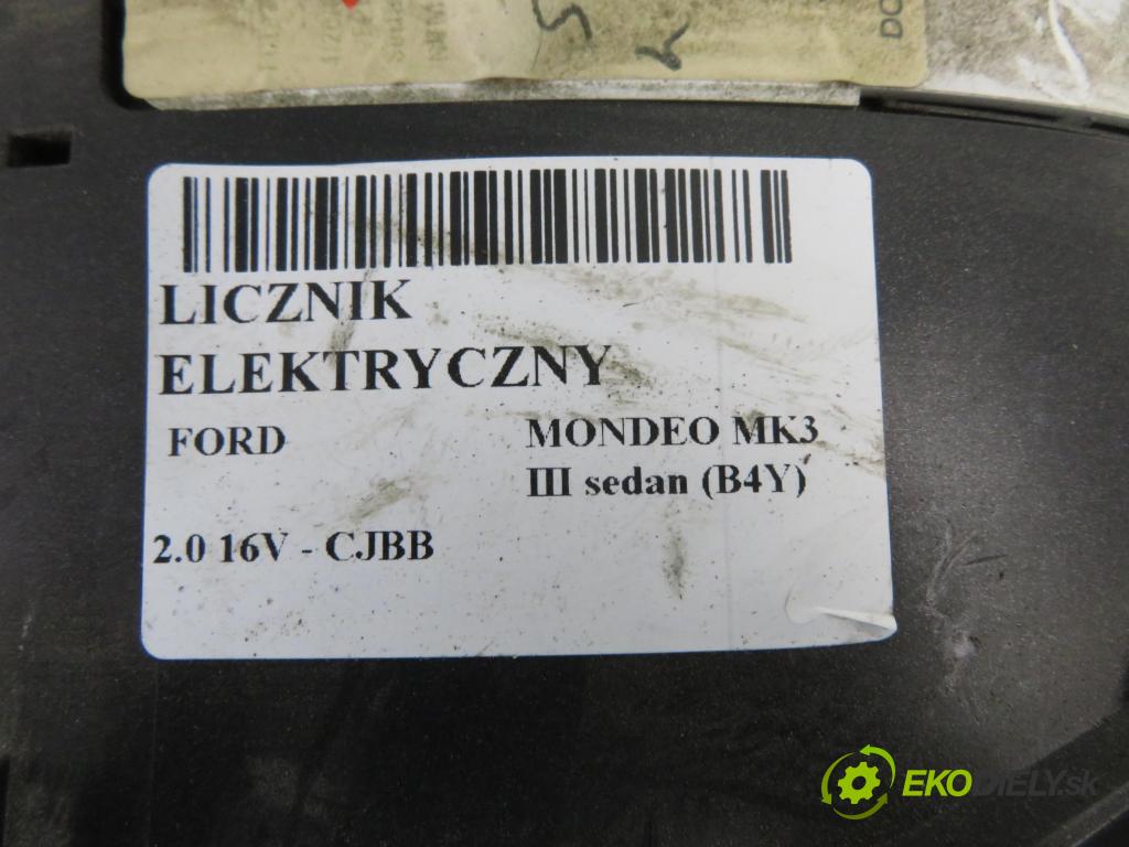 FORD MONDEO III sedan (B4Y) SEDAN 2002 107,00 2.0 16V - CJBB 1999,00 Prístrojovka elektrický 1S7F10849DJ