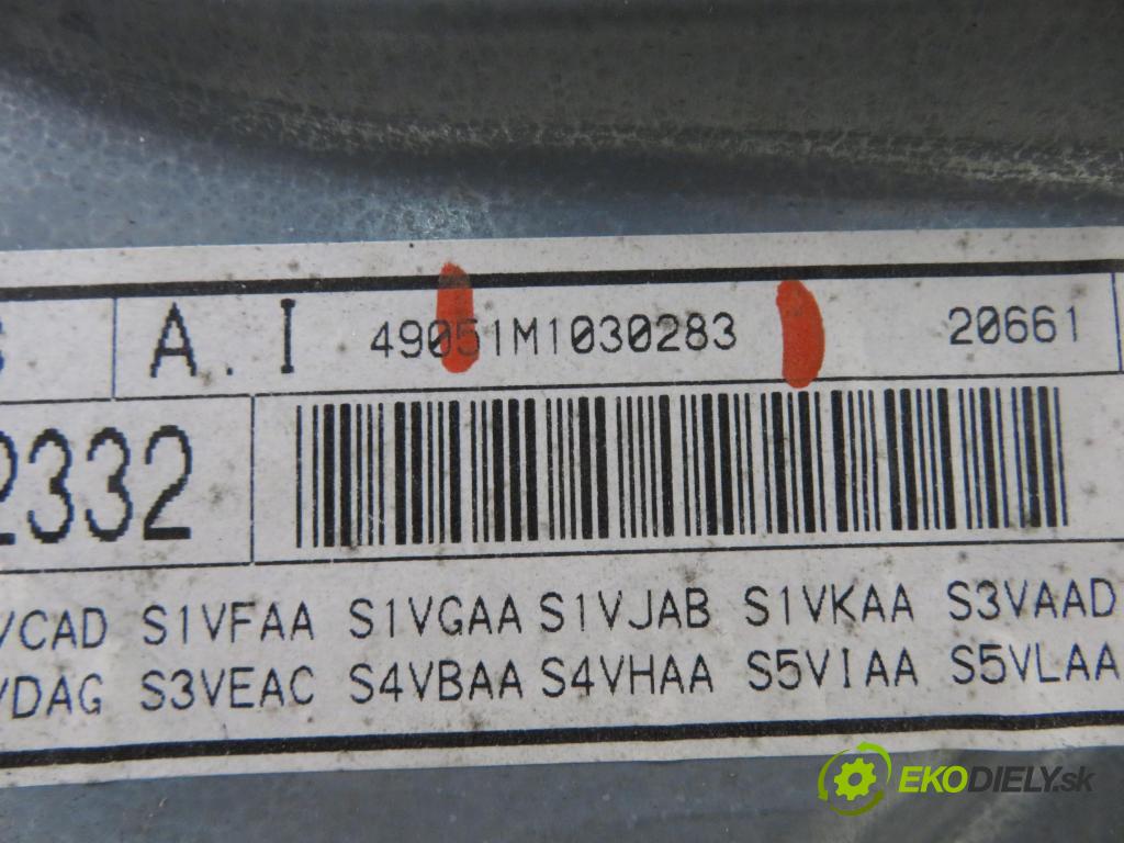 SEAT LEON (1M1) HB 2005 77,00 1.6 16 V - BCB 1598,00 Mechanizmus okien 1M0837755 ; 1C1959801A ; 1M1030283