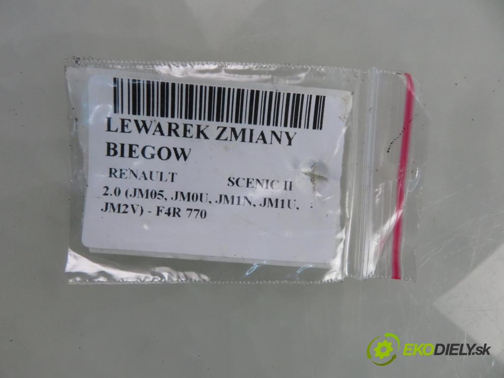 RENAULT SCENIC II (JM0/1_) MINIVAN 2004 99,00 2.0 135 - F4R 770 1998,00 ZVEDÁK: 8200319068