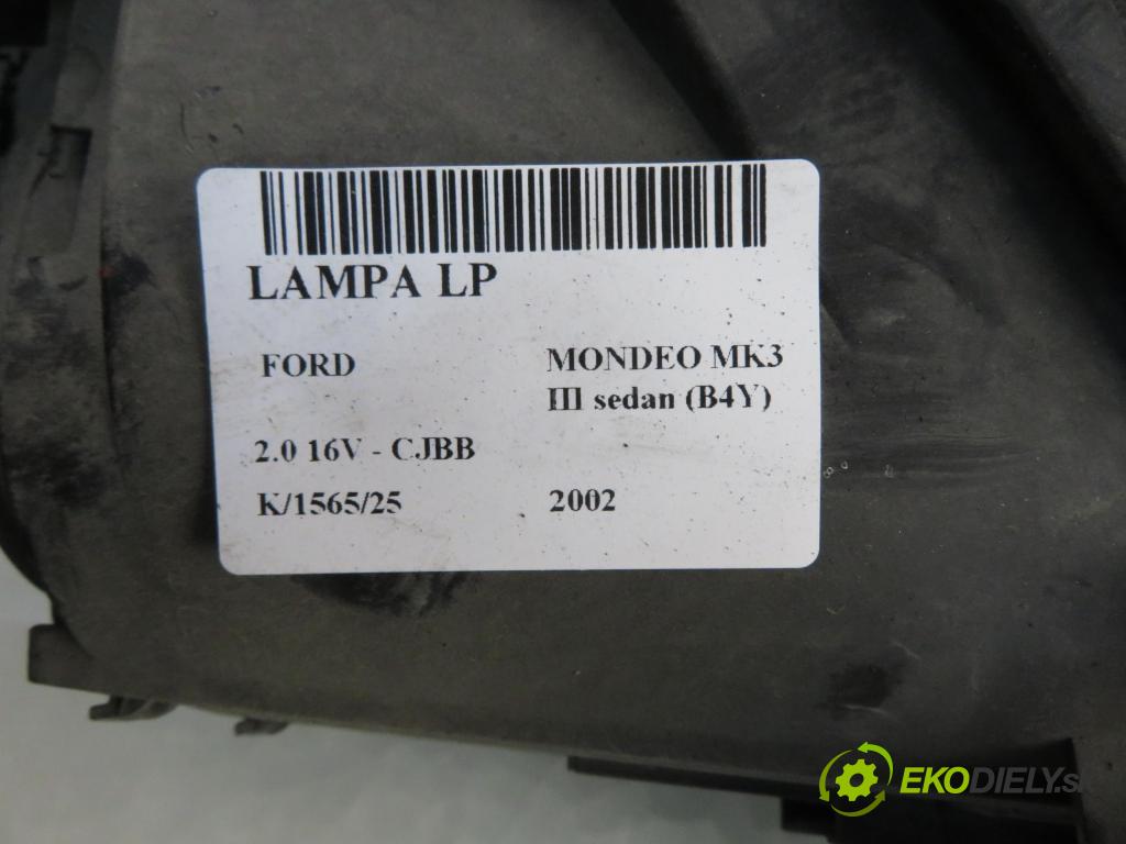 FORD MONDEO III sedan (B4Y) SEDAN 2002 107,00 2.0 16V - CJBB 1999,00 Svetlo LP 0301174205