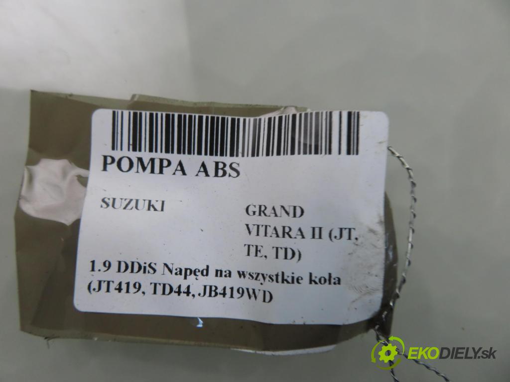 SUZUKI GRAND VITARA II (JT, TE, TD) SUV 2007 95,00 1.9 DDiS 129 4x4 - F9Q 264 1870,00 Pumpa ABS 06210950913 ; 06210208764 (Pumpa ABS)