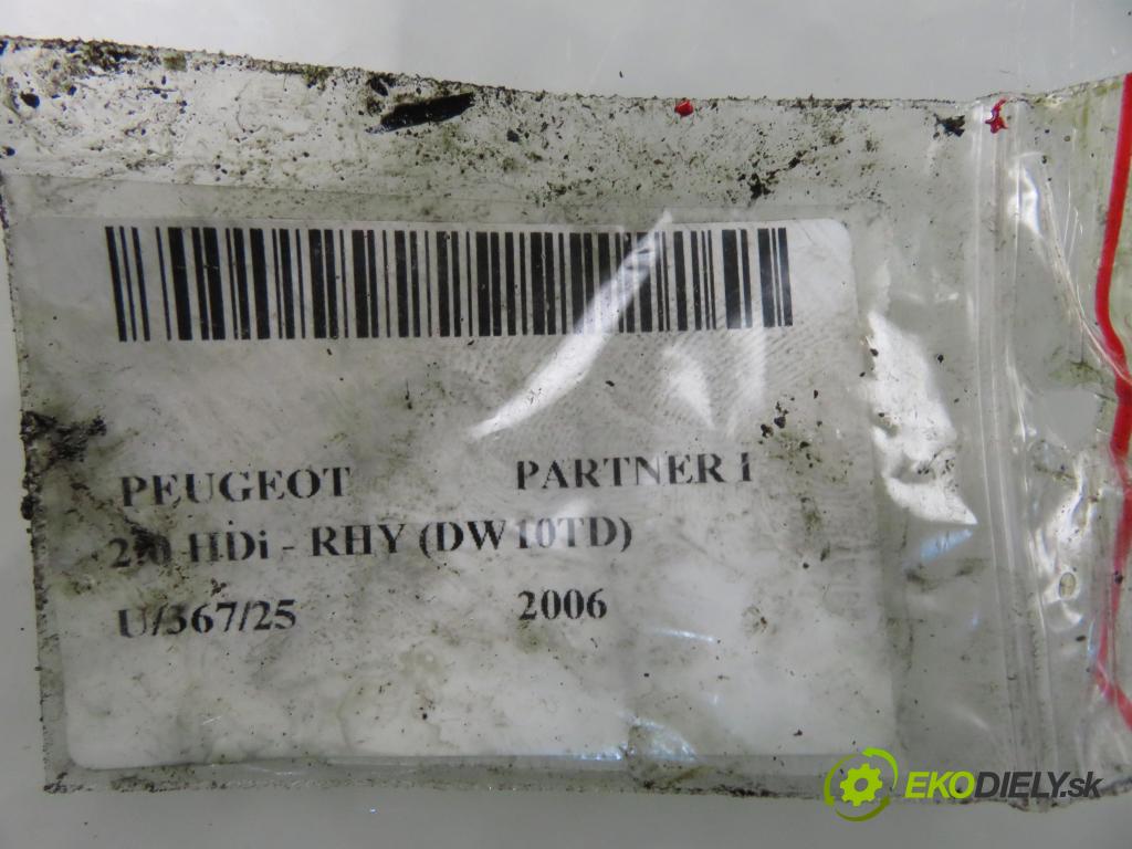 PEUGEOT PARTNER Skrzynia (5_, G_) FURGON 2006 66,00 2.0 HDi - RHY (DW10TD) 1997,00 vstrekovač 9654551080 (Vstrekovač paliva)