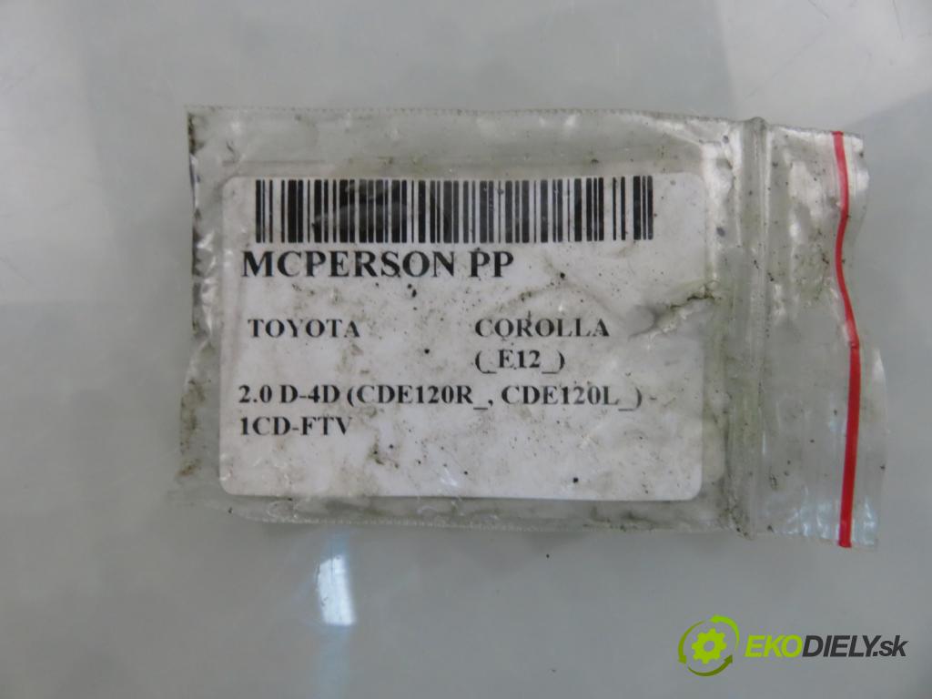 TOYOTA COROLLA (_E12_) HB 2004 66,00 2.0 D-4D 1995,00 MCPERSON PP 