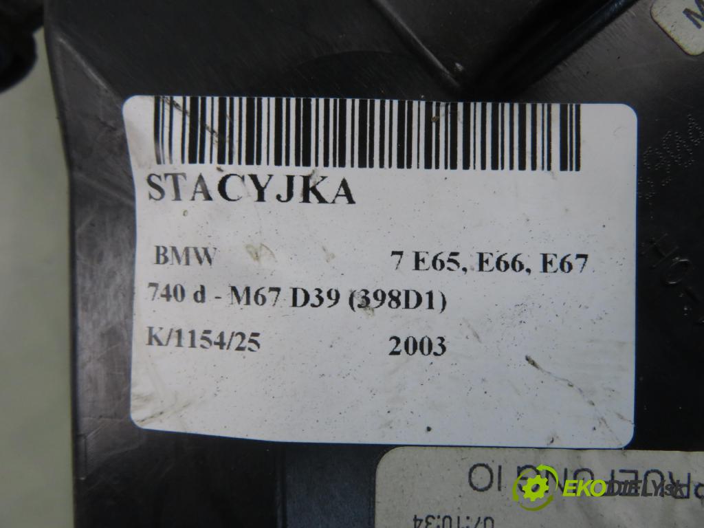 BMW 7 (E65, E66, E67) SEDAN 2003 190,00 740 d- M67 D39 (398D1) 3901,00 spinačka 6942487 (Spínacia skrinka)