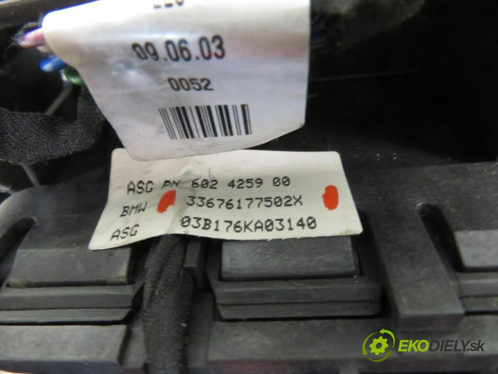 BMW 7 (E65, E66, E67) SEDAN 2003 190,00 740 d- M67 D39 (398D1) 3901,00 AirBag air BAG volantu 33676177502X