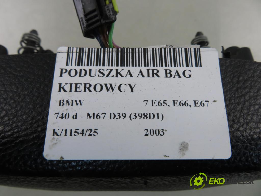 BMW 7 (E65, E66, E67) SEDAN 2003 190,00 740 d- M67 D39 (398D1) 3901,00 AirBag air BAG volantu 33676177502X