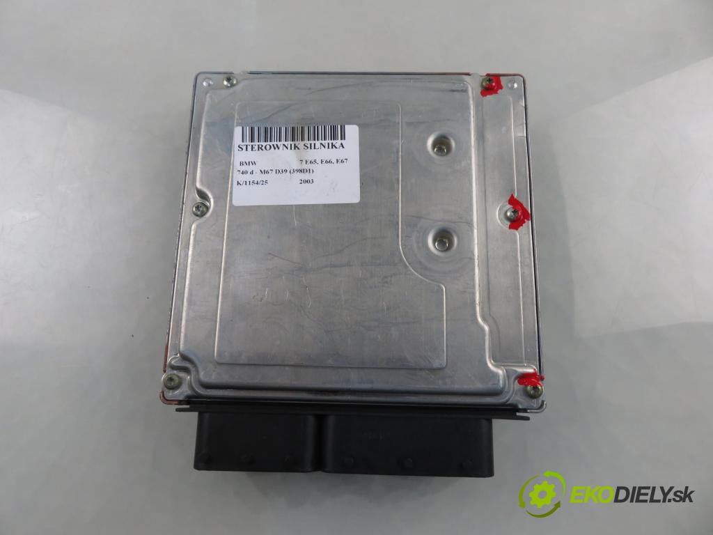 BMW 7 (E65, E66, E67) SEDAN 2003 190,00 740 d- M67 D39 (398D1) 3901,00 Riadiaca jednotka Motor 0281010899 ; 7793519