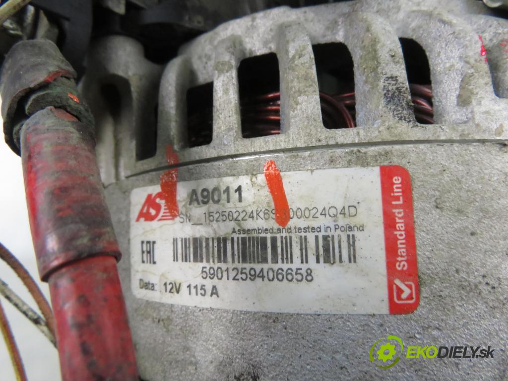 FORD MONDEO III sedan (B4Y) SEDAN 2002 107,00 2.0 16V - CJBB 1999,00 Alternátor A9011 (Alternátor)