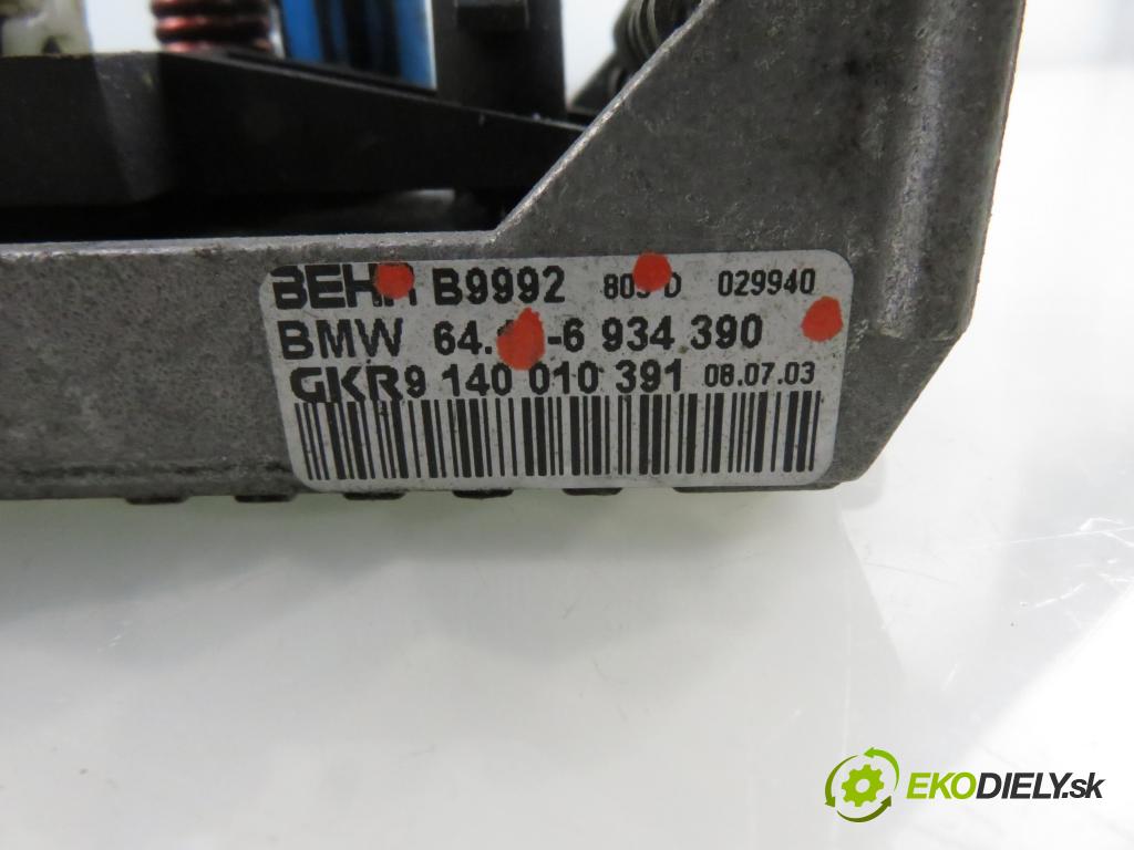 BMW 7 (E65, E66, E67) SEDAN 2003 190,00 740 d- M67 D39 (398D1) 3901,00 rezistor / reostat kúrenia 6934390 ; B9992