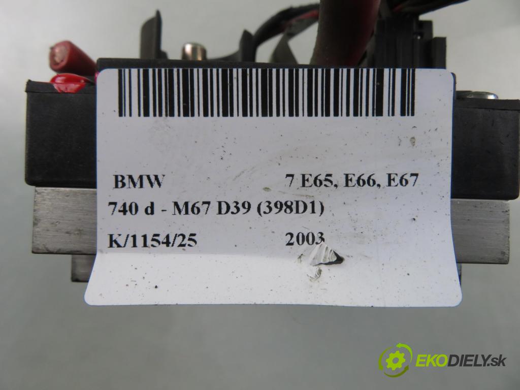 BMW 7 (E65, E66, E67) SEDAN 2003 190,00 740 d- M67 D39 (398D1) 3901,00 MODUL akumulátora 6935431 ; 8ES00827005