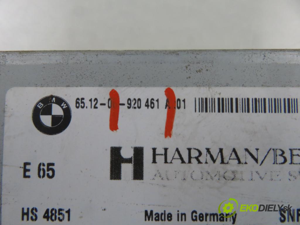 BMW 7 (E65, E66, E67) SEDAN 2003 190,00 740 d- M67 D39 (398D1) 3901,00 Zosilňovač 920461 (Zosilňovač)