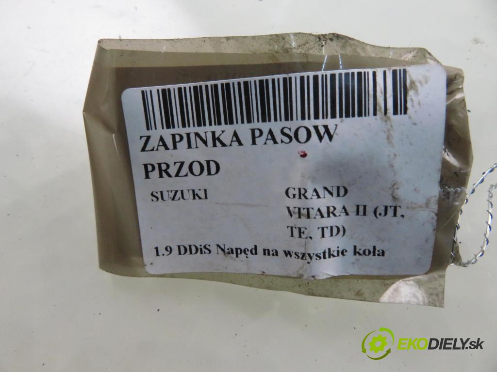 SUZUKI GRAND VITARA II (JT, TE, TD) SUV 2007 95,00 1.9 DDiS 129 4x4 - F9Q 264 1870,00 zapínače pásov predný 
