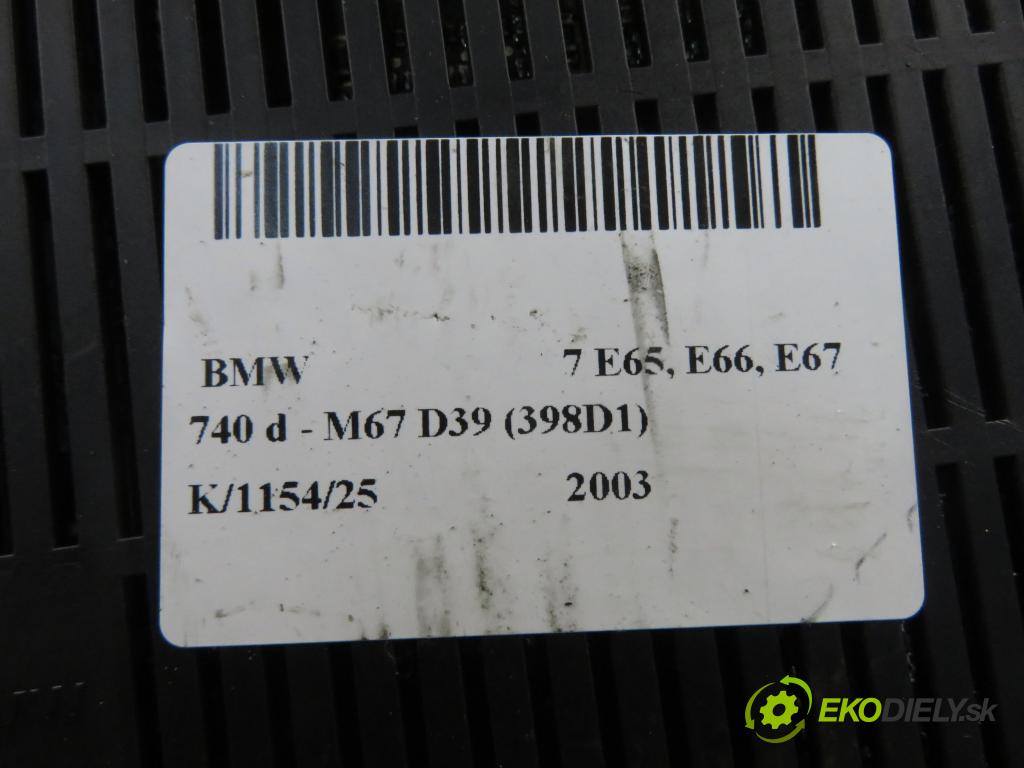 BMW 7 (E65, E66, E67) SEDAN 2003 190,00 740 d- M67 D39 (398D1) 3901,00 Riadiaca jednotka svetlá 6936997