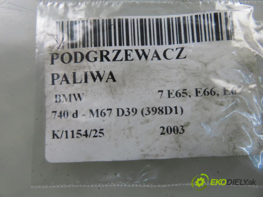 BMW 7 (E65, E66, E67) SEDAN 2003 190,00 740 d- M67 D39 (398D1) 3901,00 paliva 7788702